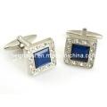 Crystal Semi-Precious Stone Cufflinks